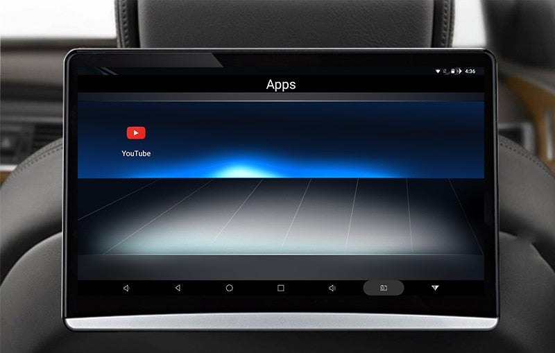 12.5 Inch Android 9.0 2GB+16GB Car Headrest Monitor