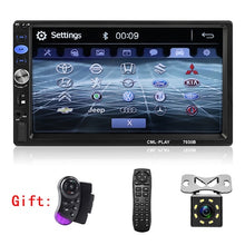 Load image into Gallery viewer, Autoradio 2 Din Car Audio Player 7&quot; LCD Touch Screen Display