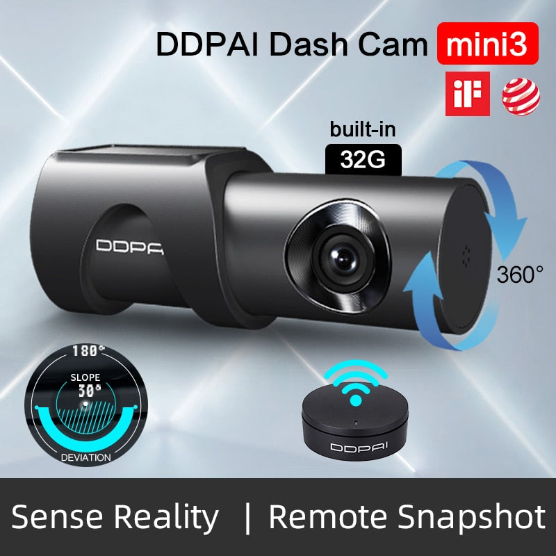 DDPAI Car DVR Dash Cam Mini 3 1600P – Shop.Singapore Autos