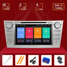 Load image into Gallery viewer, DSP 2 Din Android 10 Car Multimedia DVD Player For Toyota Camry 2007 - 2011