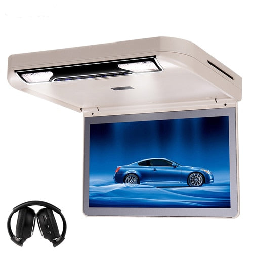 XST 13.3 Inch Car Ceiling Roof mount DVD Player Flip Down 1080P