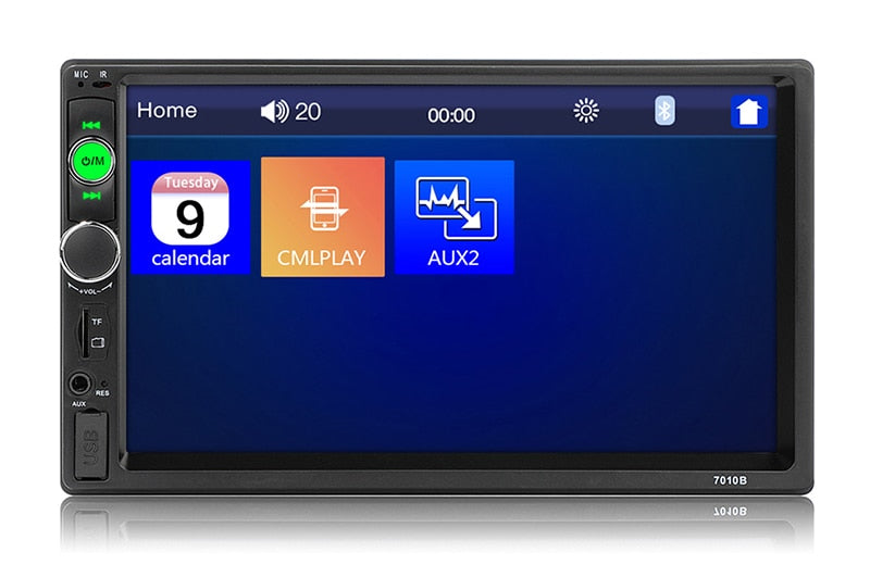 Car Audio Player Bluetooth Stereo FM Radio Car MP5 SD AUX USB 5V Charger Auto Electronics Subwoofer 2 Din Autoradio