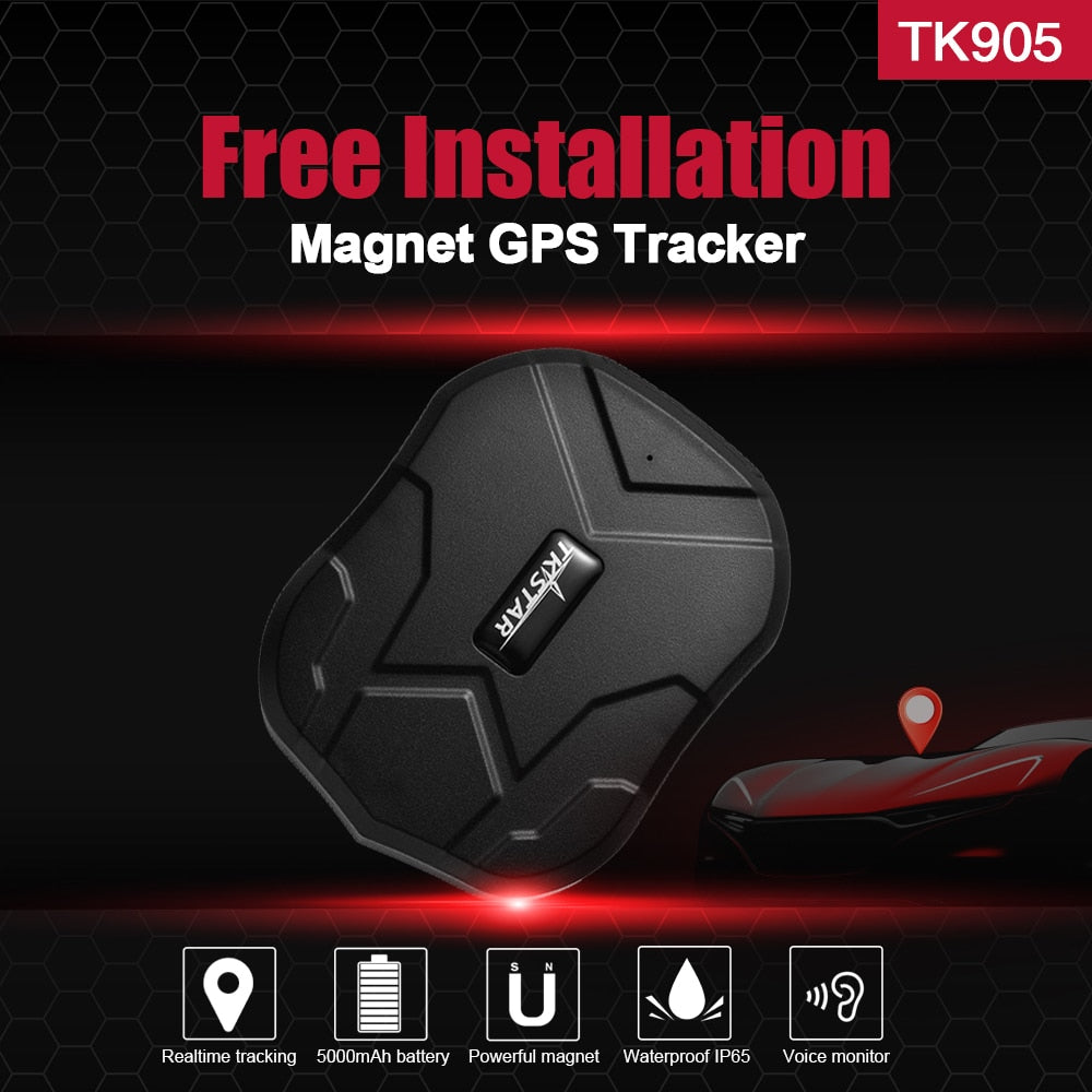 GPS Tracker Car TKSTAR TK905 5000mAh 90 Days Standby