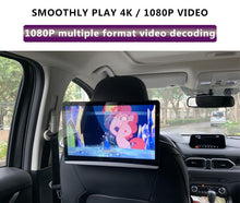 Load image into Gallery viewer, 12.5 Inch Android 9.0 2GB+16GB Car Headrest Monitor Same Screen 4K 1080P MP5 WIFI/Bluetooth/USB/SD/HDMI/FM/Mirror Link/Miracast