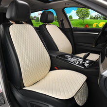 Load image into Gallery viewer, Car Seat Cover Protector Auto Flax Front Back Rear Backrest Seat Cushion