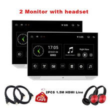 Load image into Gallery viewer, 13.3 Inch Android 9.0 2GB+32GB Car Headrest Monitor 4K 1080P