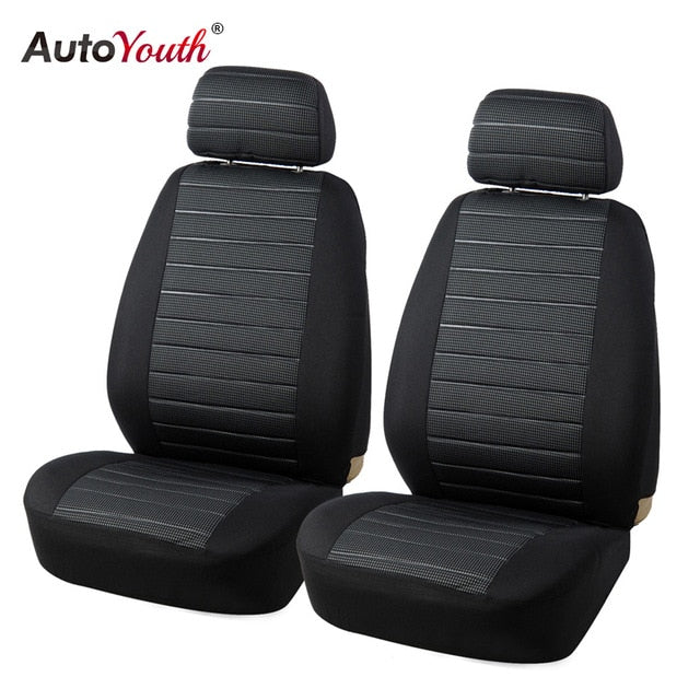 Front Car Seat Covers Airbag Compatible Universal Fit Most Car SUV Car Accessories Car Seat Cover 3 color