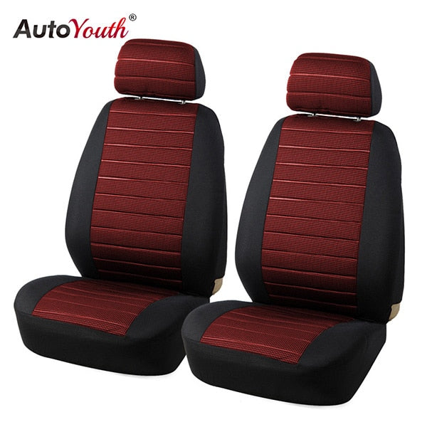 Front Car Seat Covers Airbag Compatible Universal Fit Most Car SUV Car Accessories Car Seat Cover 3 color