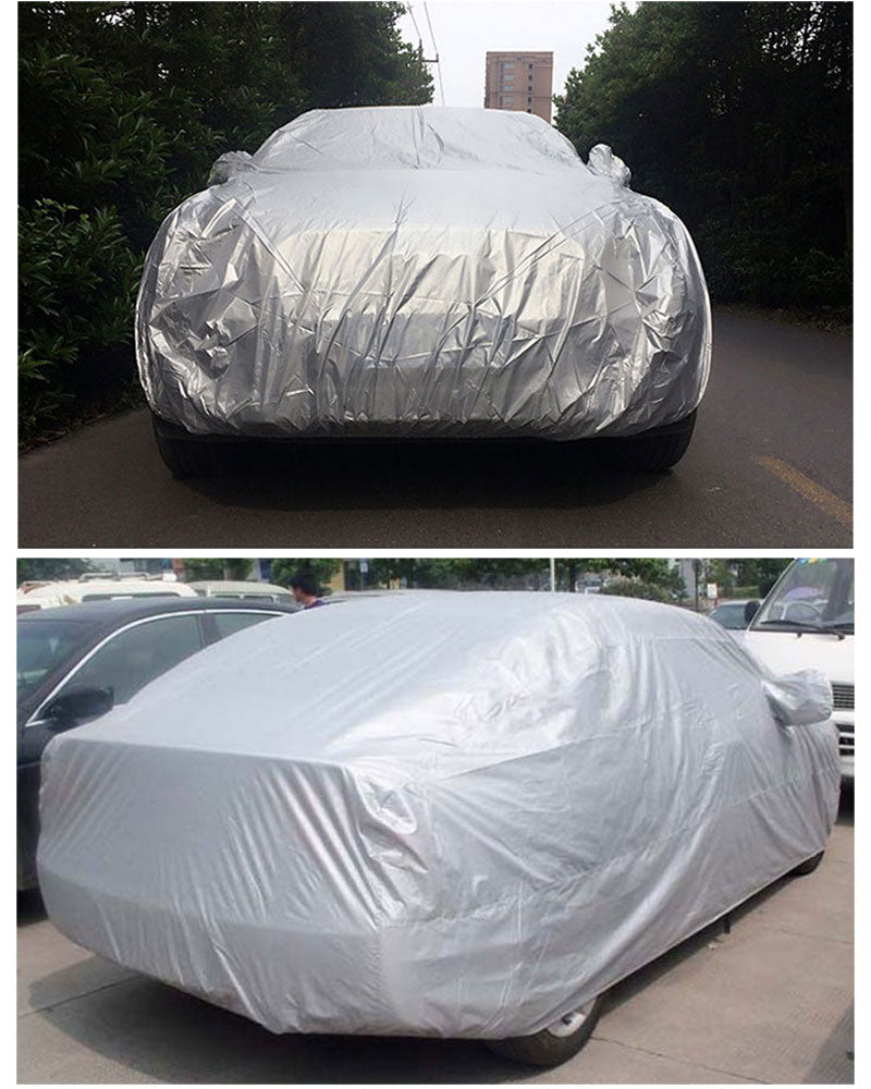 Exterior Car Cover Outdoor Protection Full Car Covers Snow Cover Sunshade Waterproof Dustproof Universal for Hatchback Sedan SUV