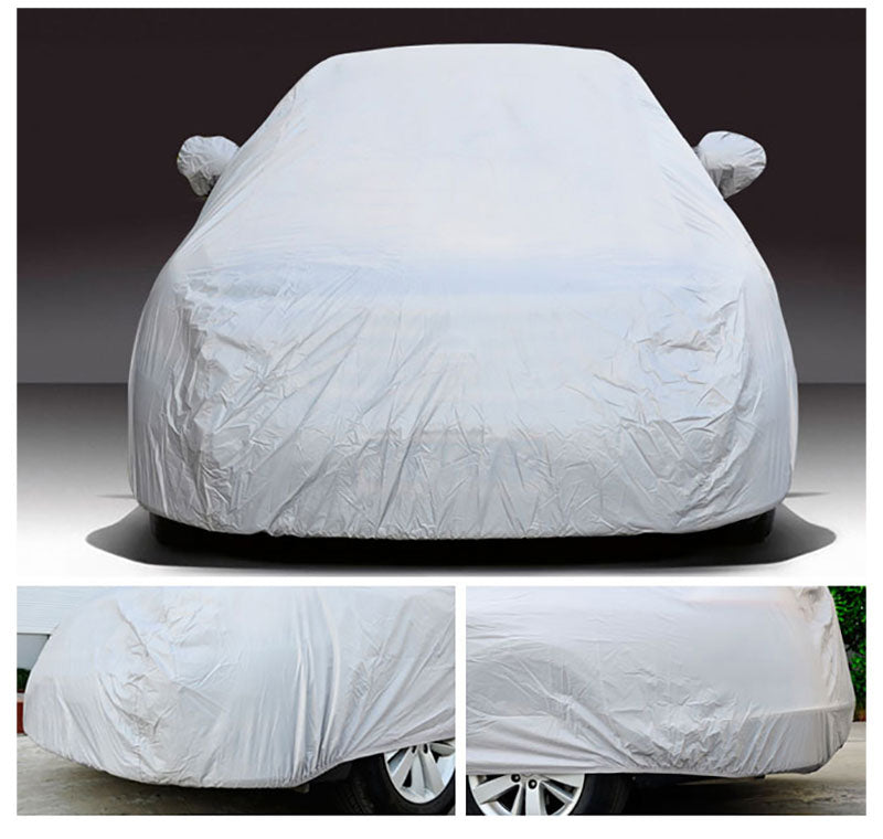 Exterior Car Cover Outdoor Protection Full Car Covers Snow Cover Sunshade Waterproof Dustproof Universal for Hatchback Sedan SUV