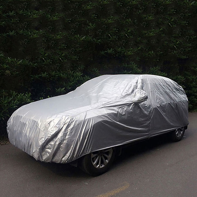 Exterior Car Cover Outdoor Protection Full Car Covers Snow Cover Sunshade Waterproof Dustproof Universal for Hatchback Sedan SUV