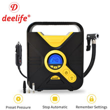 Load image into Gallery viewer, Deelife Digital Car Tire Inflatable Pump