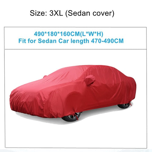 X Autohaux Universal Full Car Cover Indoor Outdoor