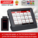 LAUNCH X431 V Full System Professional diagnostic tool IMMO DPF TPMS Reset V Pro mini OBD2 code reader Scanner 2year free update