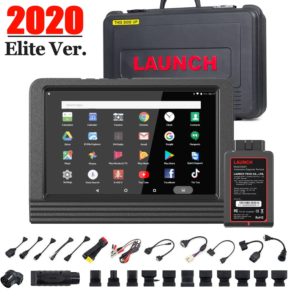 LAUNCH X431 V+ Upgraded Version of X431 V PRO Bi-Directional Full Systems Diagnostic Scan Tool 30+ Reset Functions Key Program