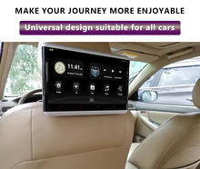 Load image into Gallery viewer, 12.5 Inch Android 8.1 4K 1080P 1920*1200 Car Headrest Monitor Touch Screen WIFI/Bluetooth/USB/SD/HDMI/FM/Mirroring/Miracast