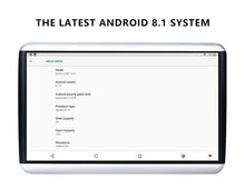 Load image into Gallery viewer, 12.5 Inch Android 8.1 4K 1080P 1920*1200 Car Headrest Monitor Touch Screen WIFI/Bluetooth/USB/SD/HDMI/FM/Mirroring/Miracast