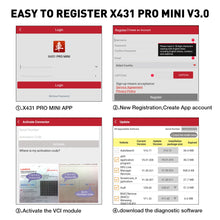 Load image into Gallery viewer, LAUNCH X431 Pro Mini V3.0 Full System Car Diagnostic tool OBD OBD2 Bluetooth/Wifi Code Reader Scanner X-431 Pros Mini  X431 V