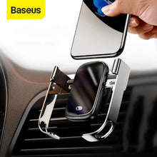 Load image into Gallery viewer, Baseus 15W Wireless Car Charger Qi Wireless Charger in Car Air Vent Mount Holder Infrared Sensor Wireless Charging Phone Holder