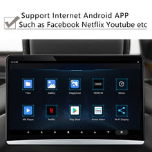 Load image into Gallery viewer, 13.3 Inch Android 9.0 Car Headrest Monitor Same Screen 4K 1080P Touch Screen WIFI/Bluetooth/USB/SD/HDMI/FM/Mirror Link/Miracast