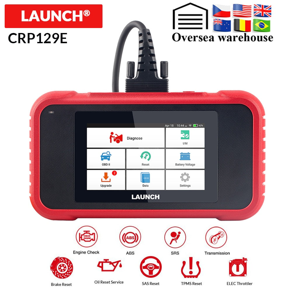 LAUNCH x431 CRP129E OBD2 Car Scanner ENG ABS SRS AT Diagnostic tool