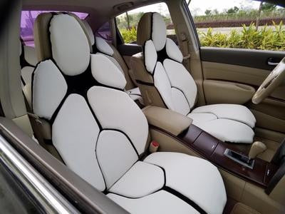 2pc Car Front Seat Cover Individual Sports Cushion