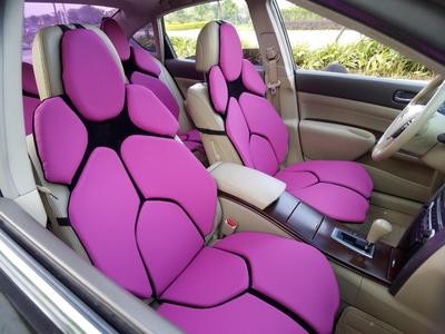 2pc Car Front Seat Cover Individual Sports Cushion