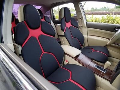 2pc Car Front Seat Cover Individual Sports Cushion