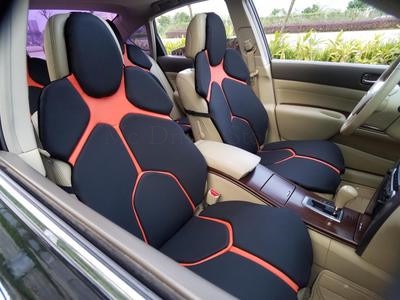 2pc Car Front Seat Cover Individual Sports Cushion