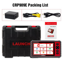 Load image into Gallery viewer, LAUNCH X431 CRP909E OBD2 Car Full System Diagnostic Tool Code Reader Scanner with 15 Reset Service Update Online PK MK808 CRP909