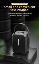 Load image into Gallery viewer, Rechargerable Car Air Compressor Pump