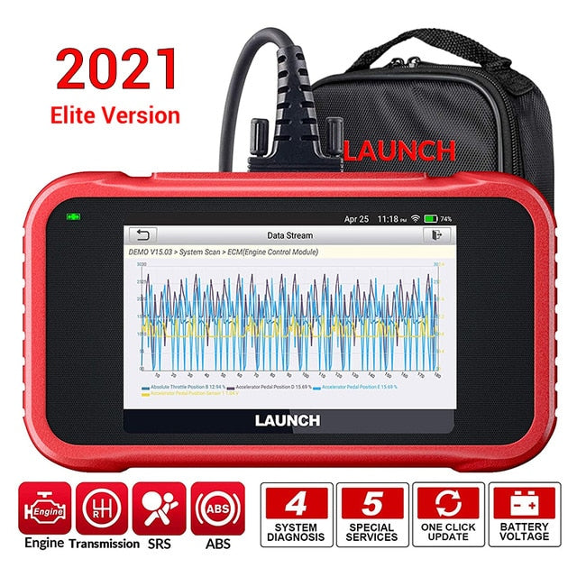 LAUNCH x431 CRP129E OBD2 Car Scanner ENG ABS SRS AT Diagnostic tool