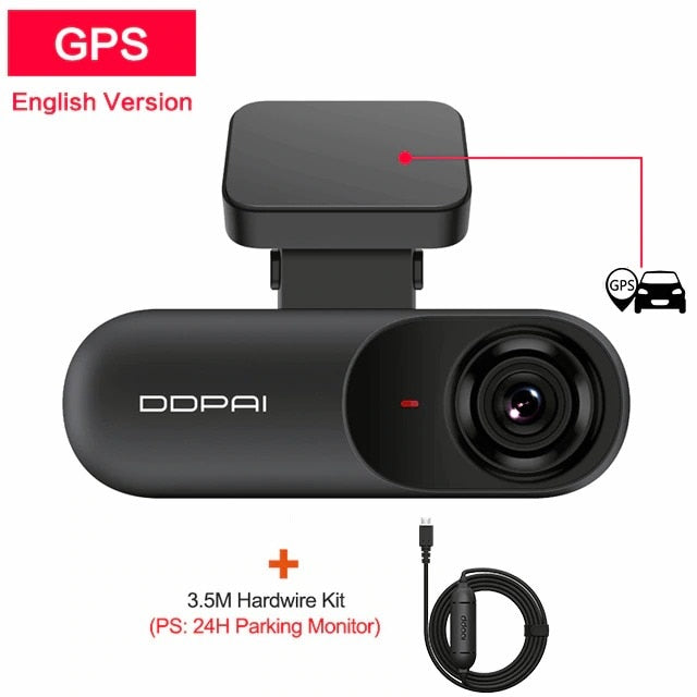 DDPAI Dash Cam Mola N3 1600P HD GPS Vehicle Drive