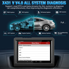 Load image into Gallery viewer, LAUNCH X431 V V4.0 Car Full System Professional Diagnostic Tools OBD OBD2 Multilingual Code Reader Scanner