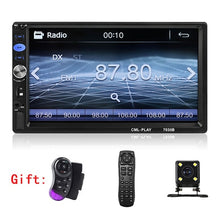 Load image into Gallery viewer, Autoradio 2 Din Car Audio Player 7&quot; LCD Touch Screen Display