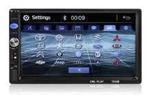 Load image into Gallery viewer, Autoradio 2 Din Car Audio Player 7&quot; LCD Touch Screen Display Support Bluetooth Hands-free Steering Wheel Multimidia MP5 Player