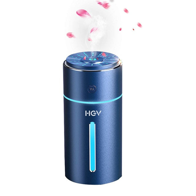 Car Air Aromatherapy Humidifier Aluminum Alloy 260ML