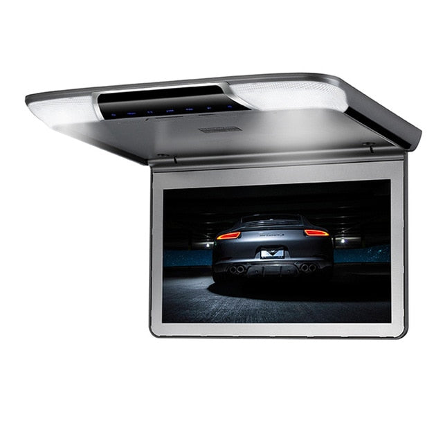 11.6 Inch Car Roof Mount Ceiling Flip Down Monitor with Full 1920x1080 Screen MP5 Player HDMI Port USB SD IR FM Transmitter