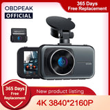 OBDPEAK M8 Car DVR Dash Cam 4K Ultra HD 3