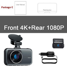 Load image into Gallery viewer, OBDPEAK M8 Car DVR Dash Cam 4K Ultra HD 3&quot; Recording Car Camera