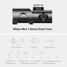 Load image into Gallery viewer, DDPAI Car DVR Dash Cam Mini 3  1600P