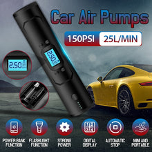 Load image into Gallery viewer, 12V 150PSI Portable Car Air Pump