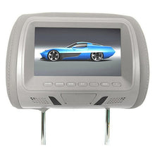 Load image into Gallery viewer, Car Headrest 7 Inch Rear Headrest Monitor Seat Entertainment Multimedia DVD Player HD Digital Screen Liquid Crystal Display CSV