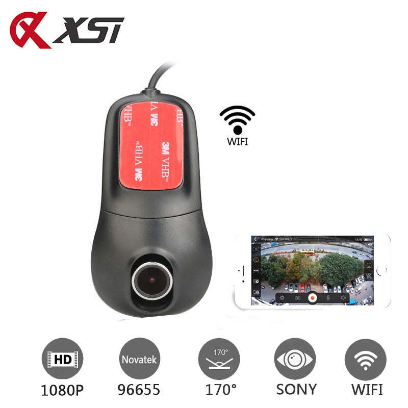 XST Full HD 1080P Novatek 96655 IMX 322 Car DVR WIFI Dash Camera