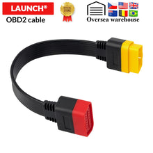 Load image into Gallery viewer, 10pcs/lot LAUNCH OBDII 16Pin Extension Cable Vehicle Automobiles