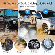 Load image into Gallery viewer, Windshield Solar Power TPMS Car Tire Pressure Alarm Monitor System