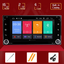 Load image into Gallery viewer, Toyota Camry, Altis, Vios New 2012 and Above 2 din Android 10 Universal Car Multimedia Player Radio Stereo for Toyota Vios Crown Camry Hiace Previa Prado 120 150Corolla Rav4