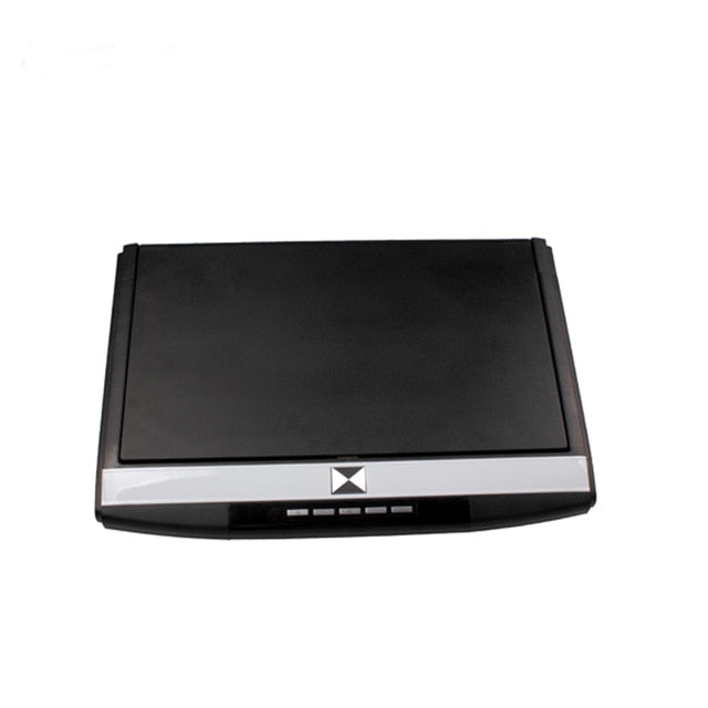 17.3 Inch Car Roof Flip Down Ceiling Mount Monitor Support HD 1080P IR FM Transmitter USB SD HDMI Built Speaker Microphone