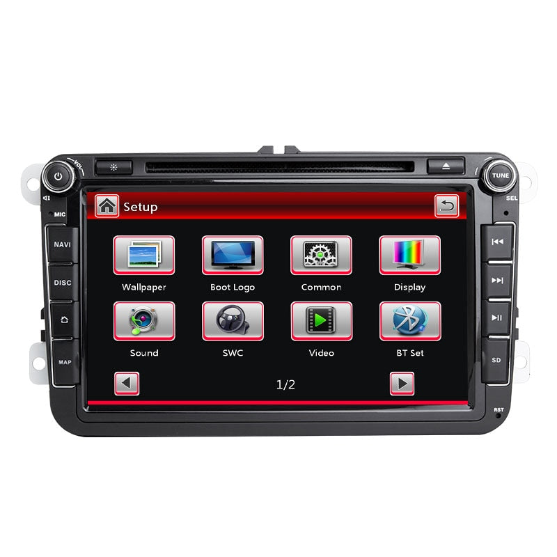 VW Volkswagen Passat b6 b7 Skoda Octavia Superb 2 T5 Golf 5 Polo Seat leon Radio GPS Navigation Volkswagen DVD