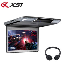 Load image into Gallery viewer, 11.6 Inch Car Flip Down Roof Mount Ceiling Monitor with Full HD 1920x1080P Screen HDMI Port USB SD IR FM MP5 Video Player